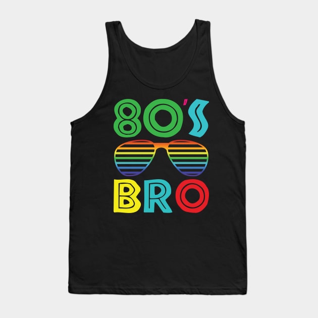 This Is My 80s Costume 1980s Retro Vintage 80s Party Tank Top by Sowrav